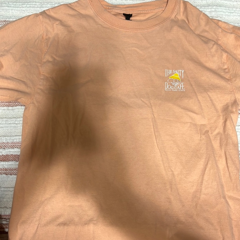 Pink salty dog cafe shirt